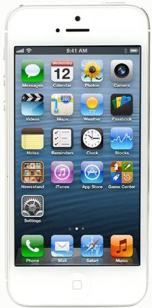 Смартфон Apple iPhone 5 32Gb White & Silver - Химки