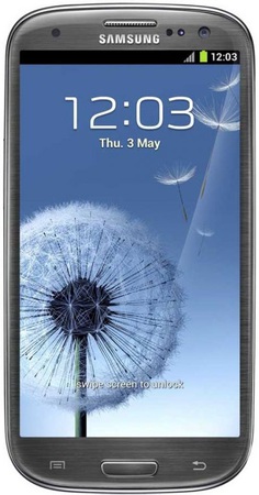 Смартфон Samsung Galaxy S3 GT-I9300 16Gb Titanium grey - Химки